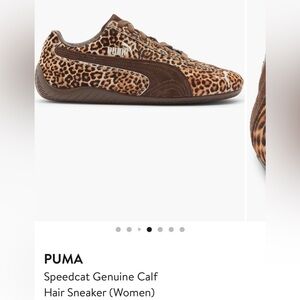 Puma speedcat Leopard Sneakers New in BOx size 9.5
